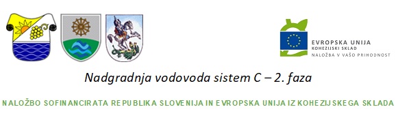 Nadgradnja vodovoda sistema C – 2. faza - Logo
